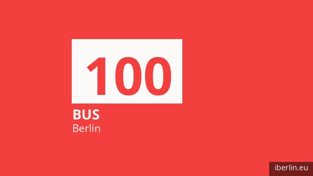 Bus 100 in Berlin