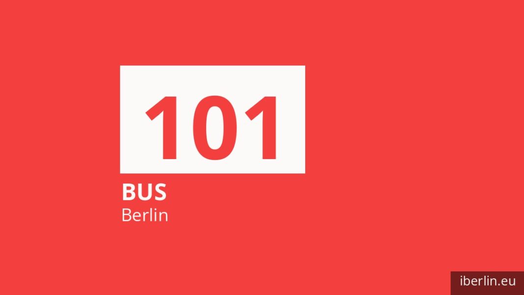 Bus 101 in Berlin