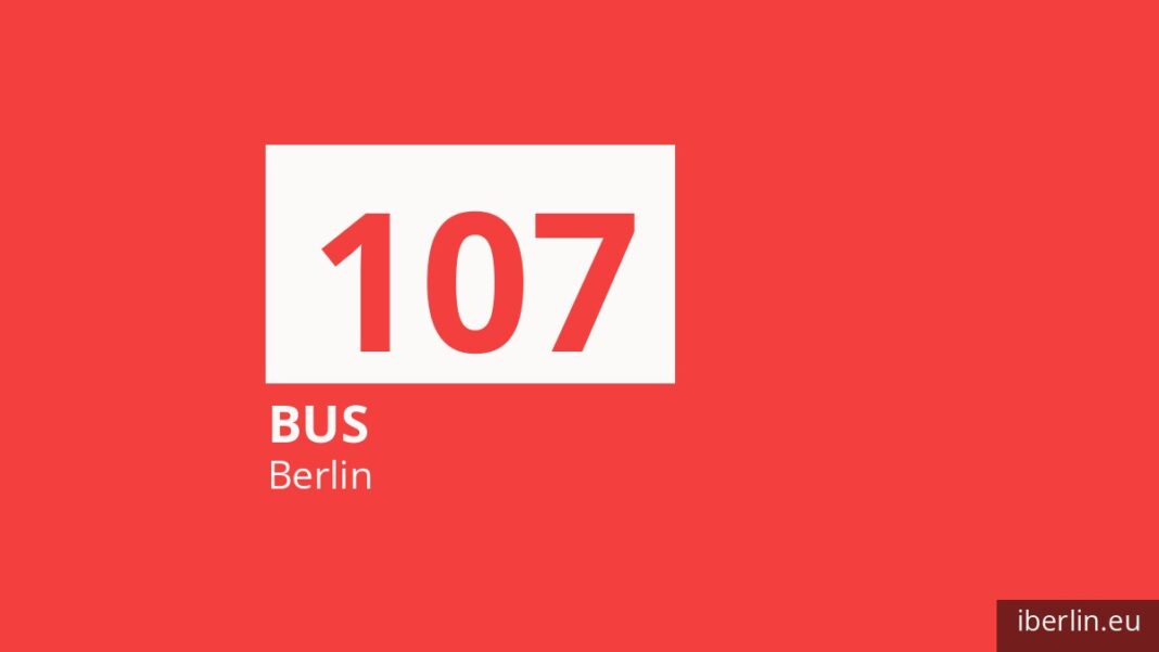 Bus 107 in Berlin