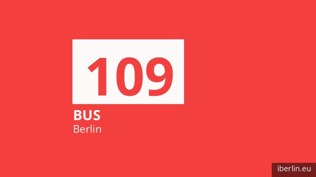 Bus 109 in Berlin