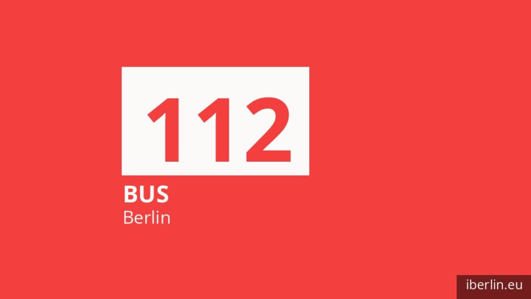 Bus 112 in Berlin