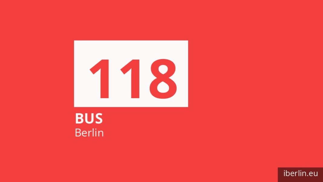 Bus 118 in Berlin