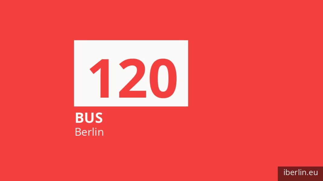 Bus 120 in Berlin