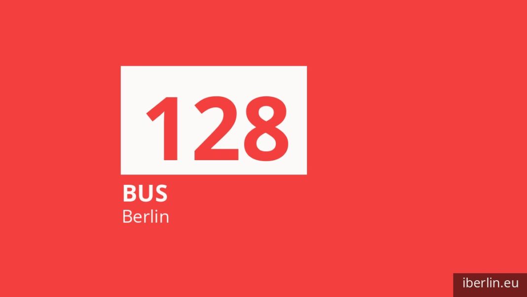 Bus 128 in Berlin