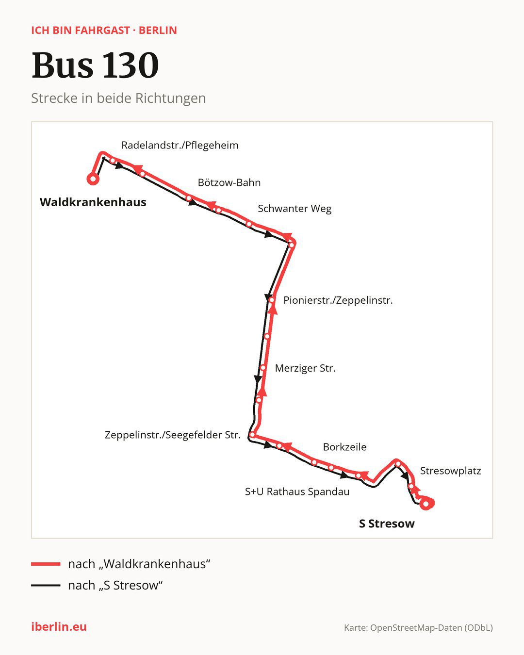 Bus 130 in Berlin
