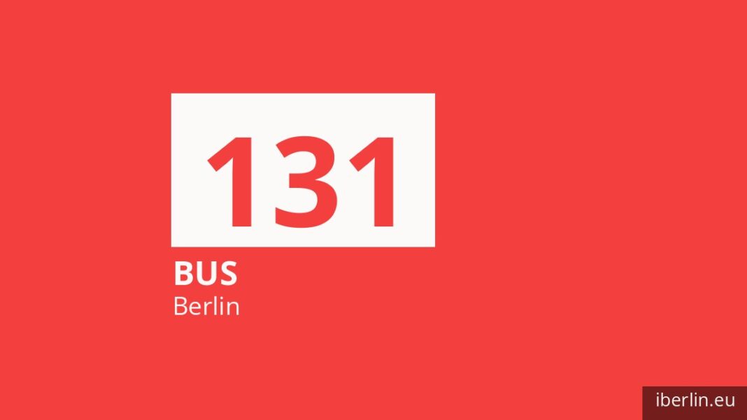 Bus 131 in Berlin