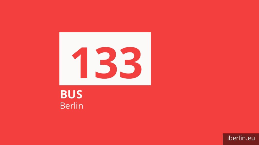 Bus 133 in Berlin