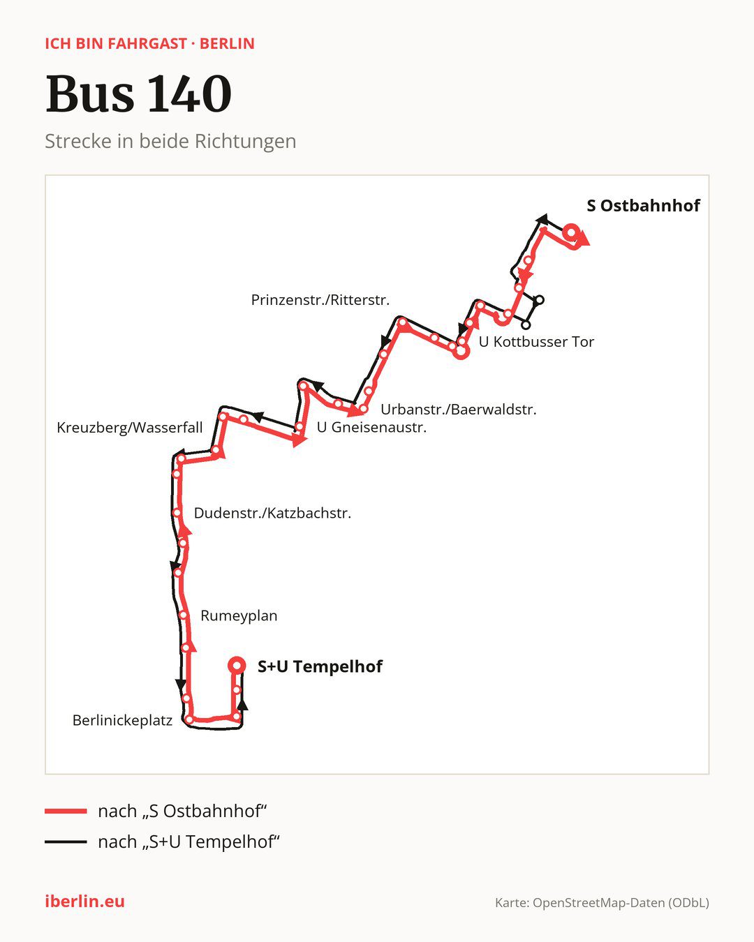 Bus 140 in Berlin