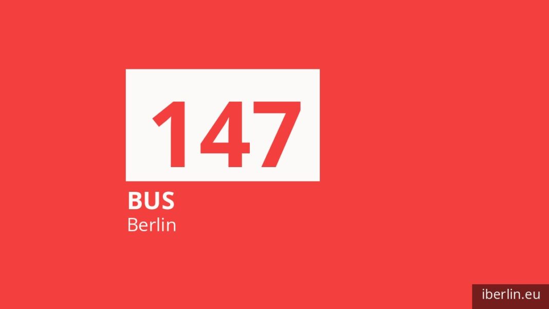 Bus 147 in Berlin