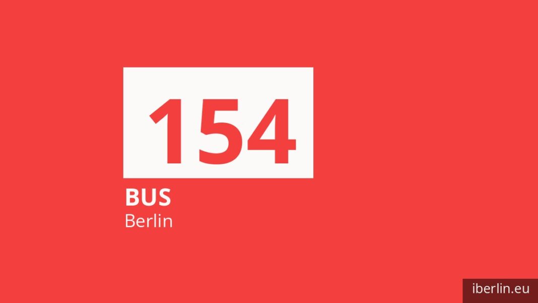 Bus 154 in Berlin