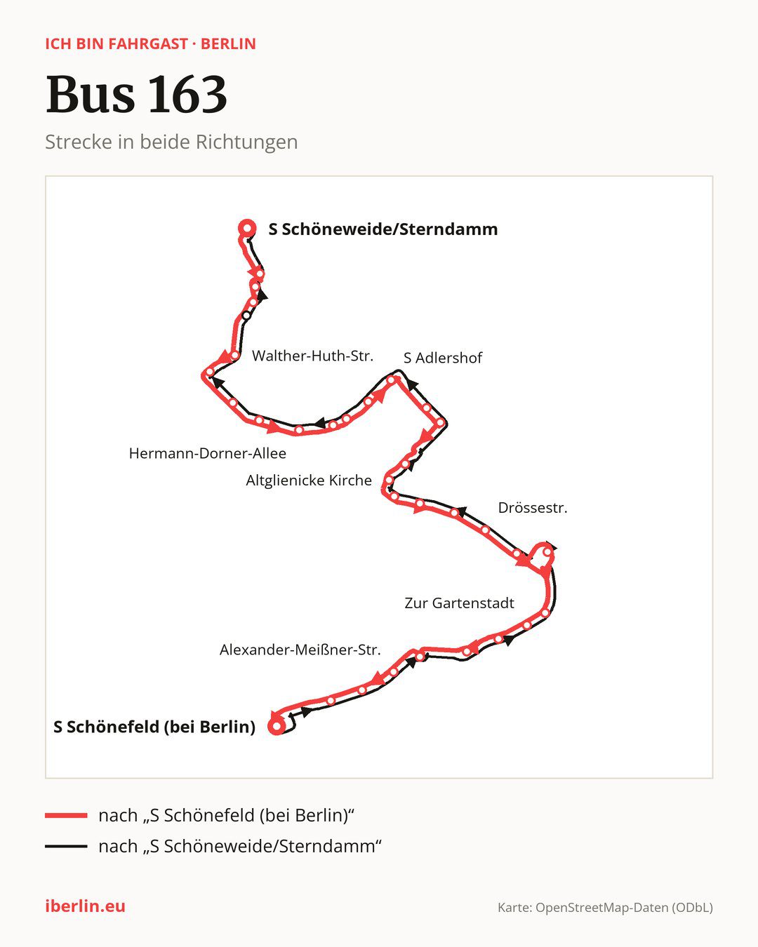 Bus 163 in Berlin