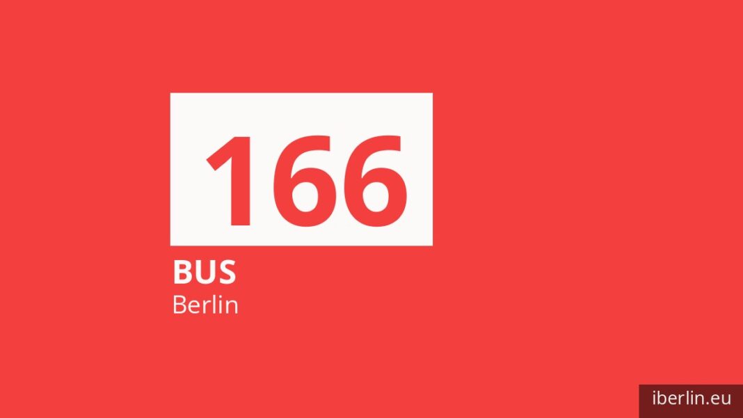 Bus 166 in Berlin
