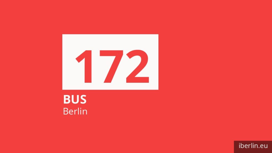 Bus 172 in Berlin
