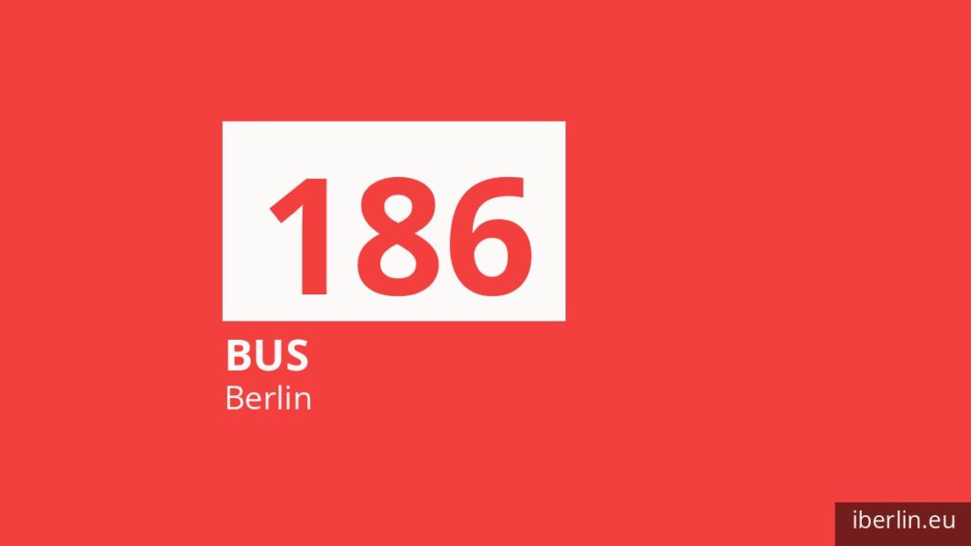 Bus 186 in Berlin