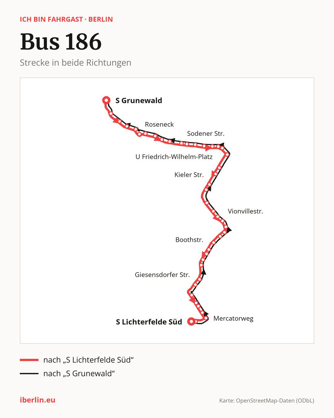 Bus 186 in Berlin
