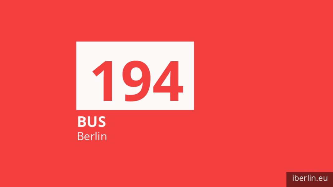 Bus 194 in Berlin