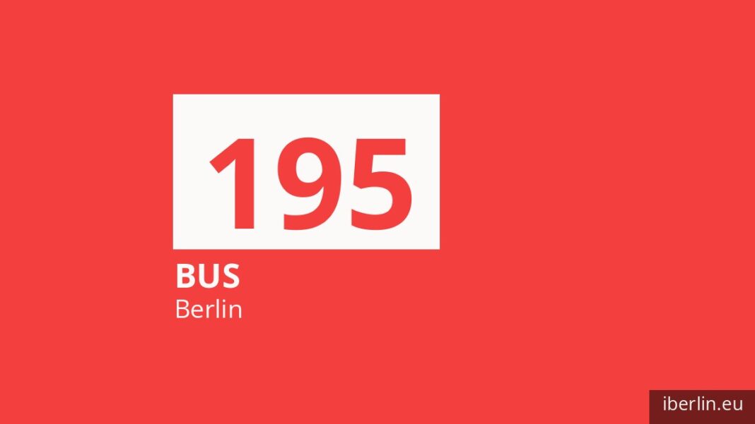 Bus 195 in Berlin
