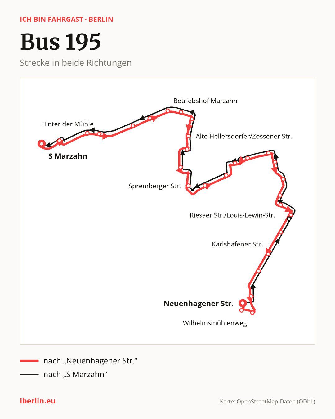 Bus 195 in Berlin