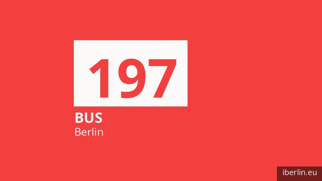 Bus 197 in Berlin
