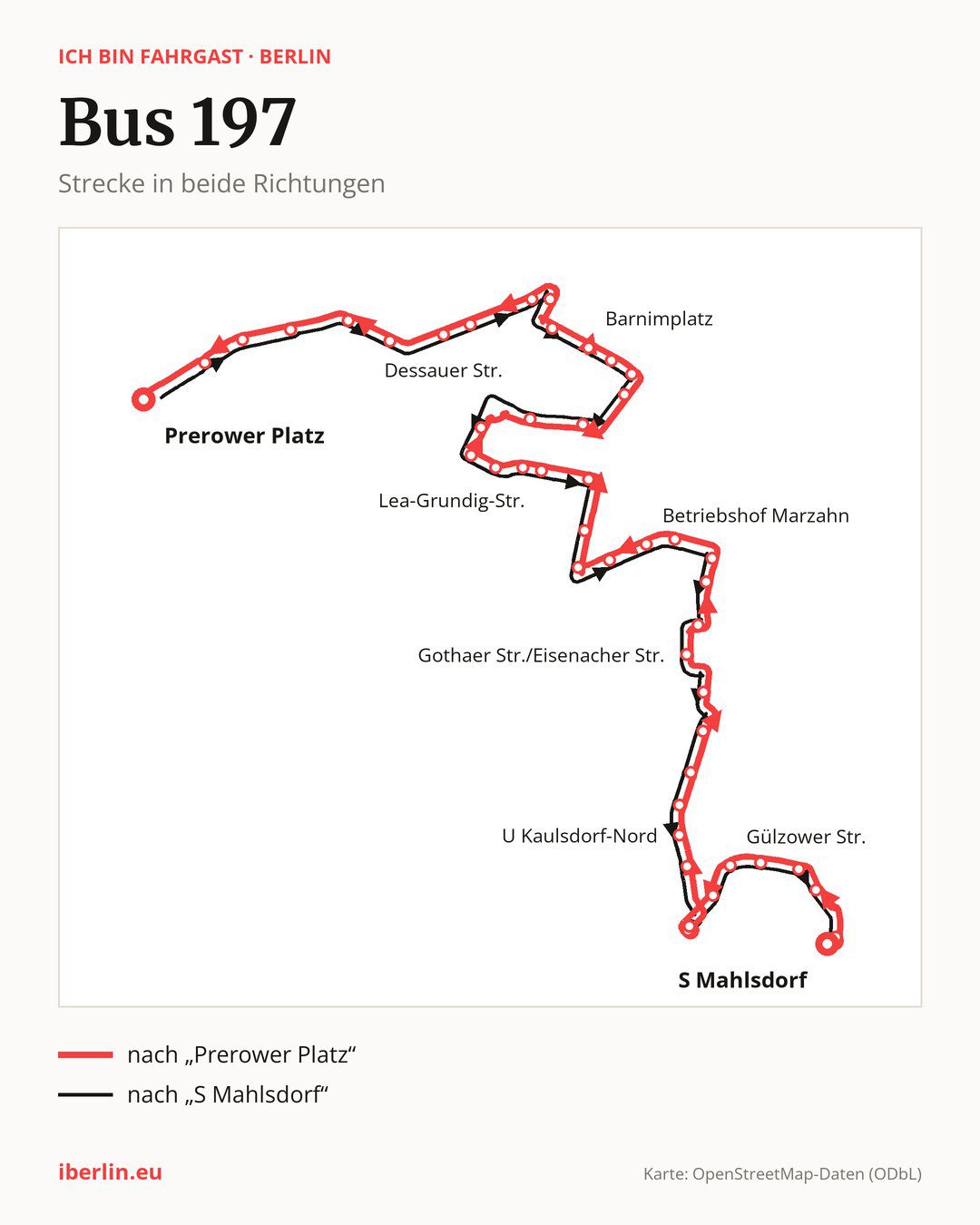 Bus 197 in Berlin