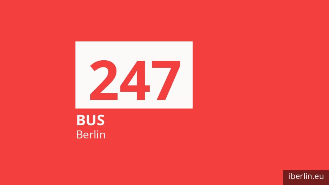 Bus 247 in Berlin