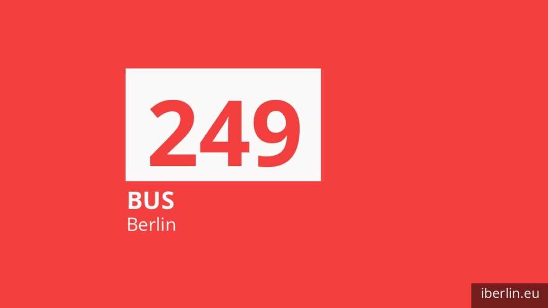 Bus 249 in Berlin