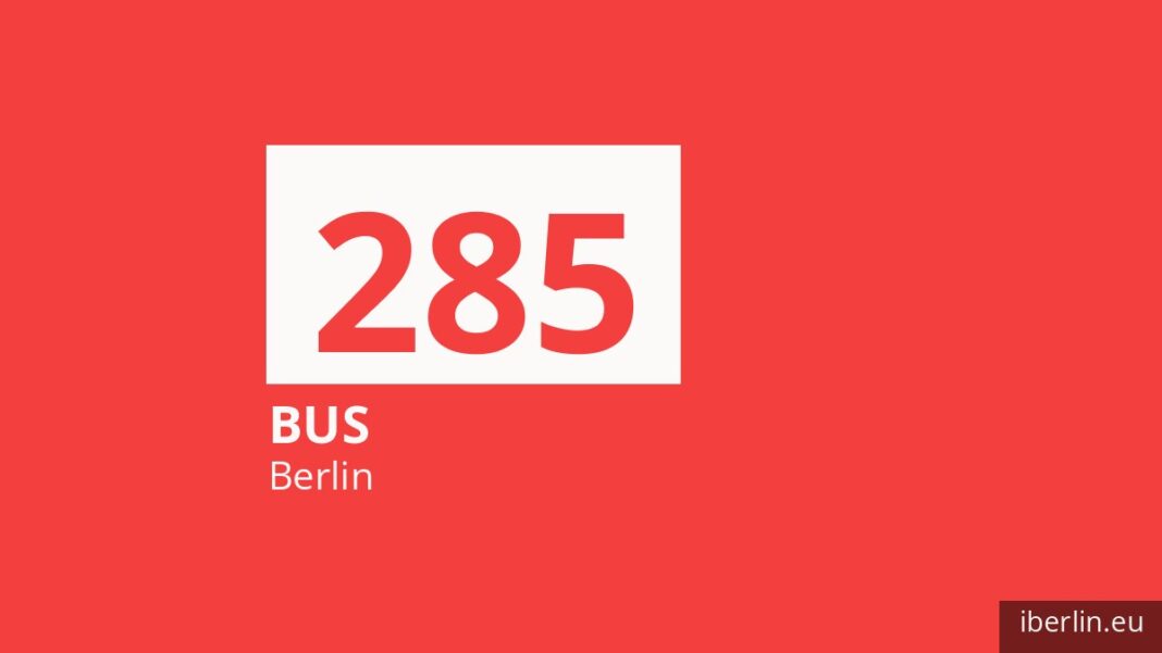 Bus 285 in Berlin