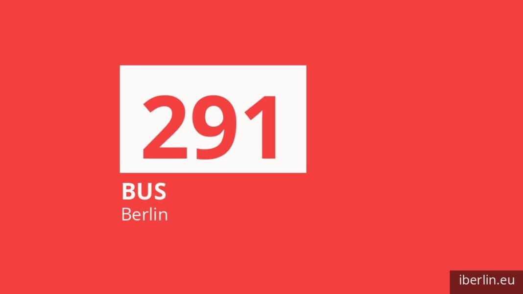 Bus 291 in Berlin