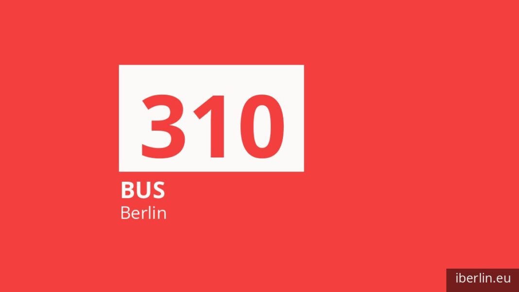 Bus 310 in Berlin