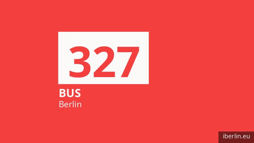 Bus 327 in Berlin