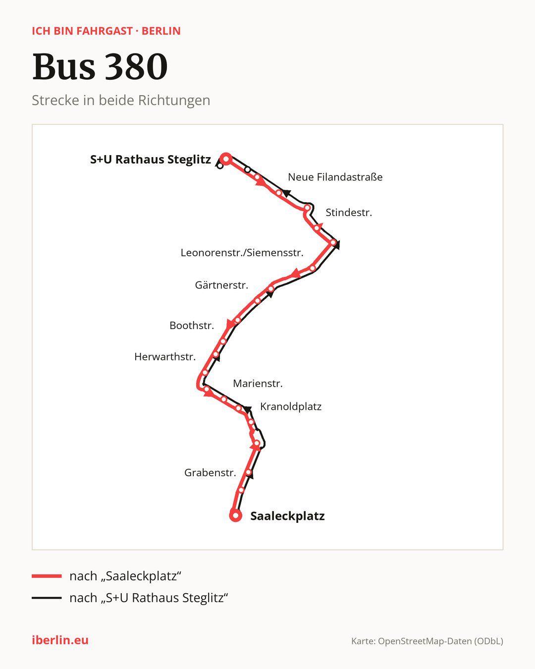 Bus 380 in Berlin