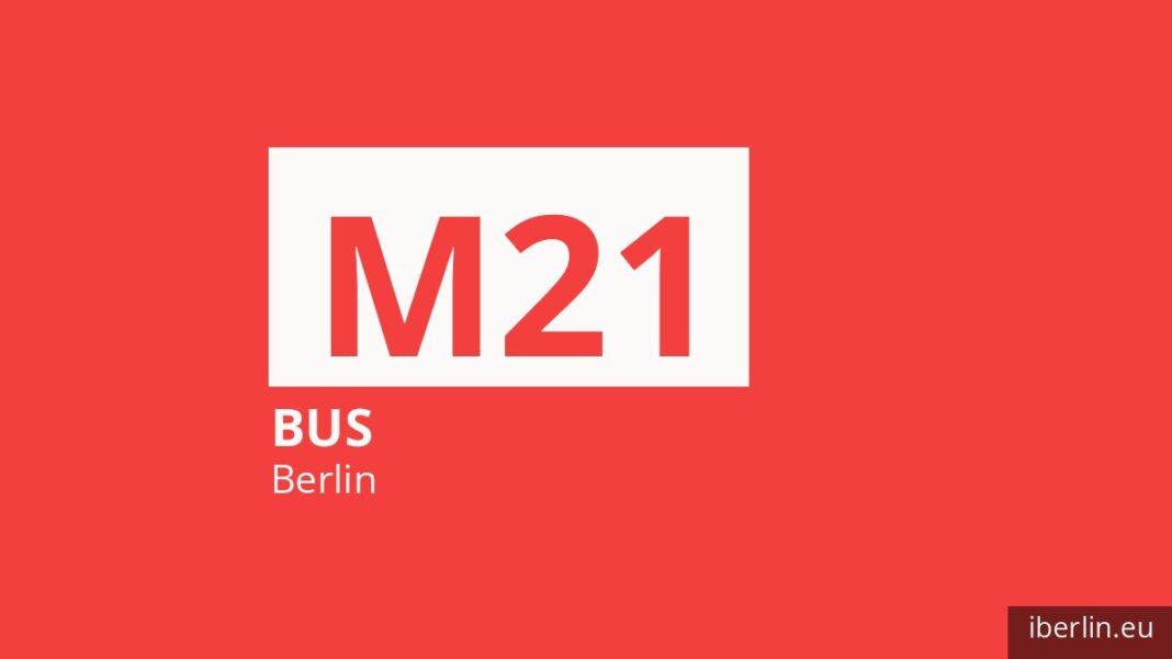 Bus M21 in Berlin