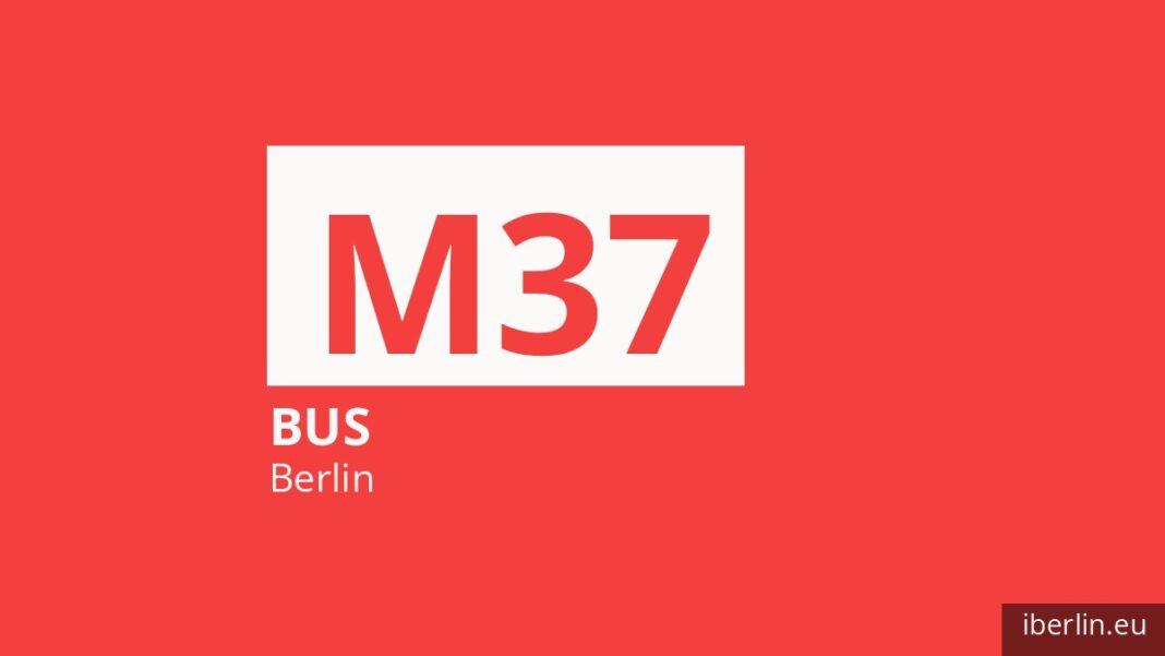 Bus M37 in Berlin