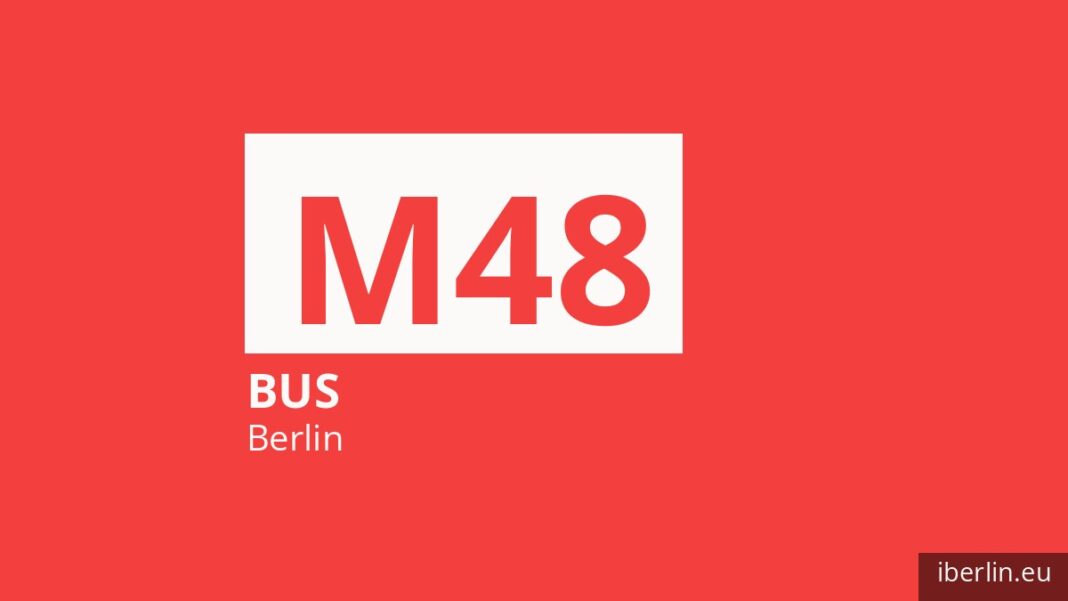 Bus M48 in Berlin