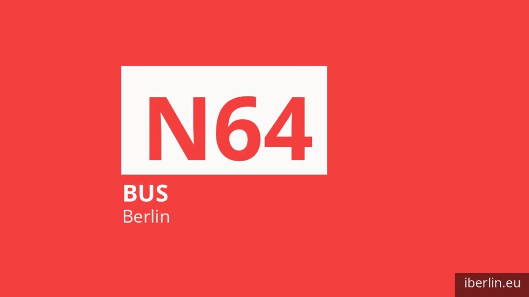 Nachtbus N64 in Berlin