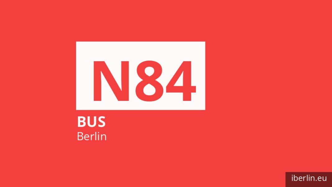 Nachtbus N84 in Berlin