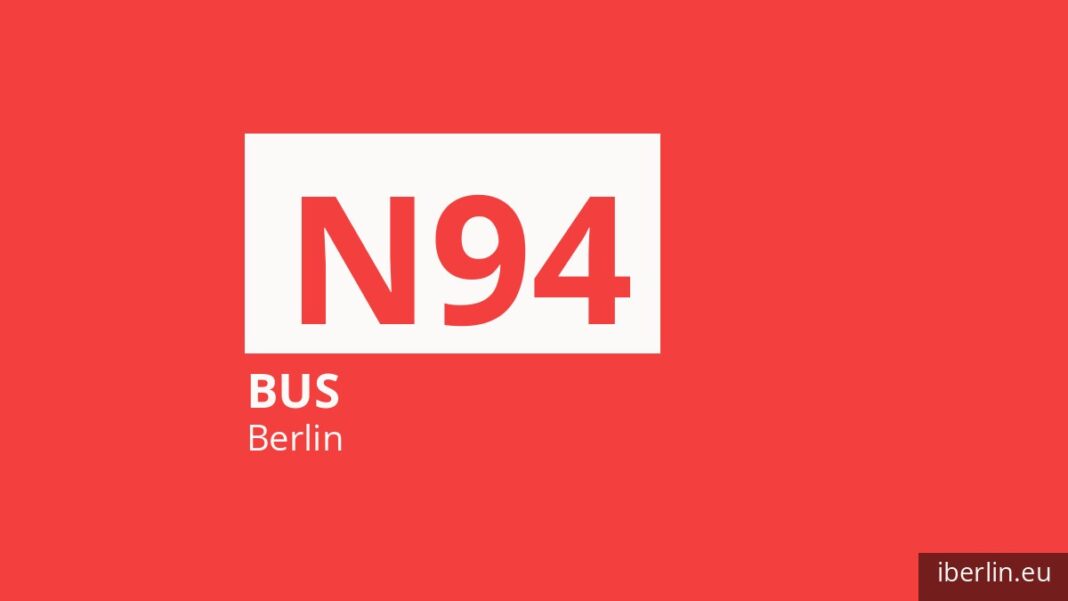 Nachtbus N94 in Berlin