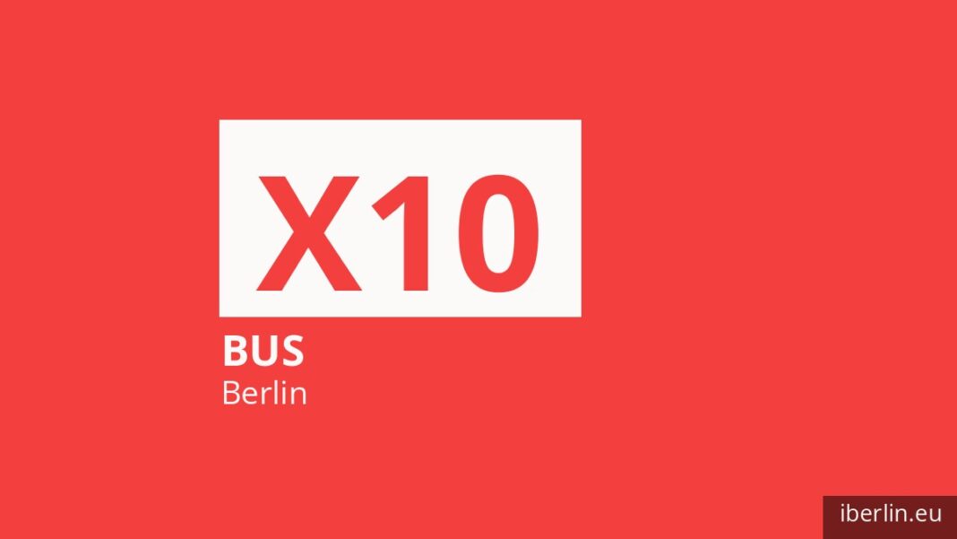 Bus X10 in Berlin
