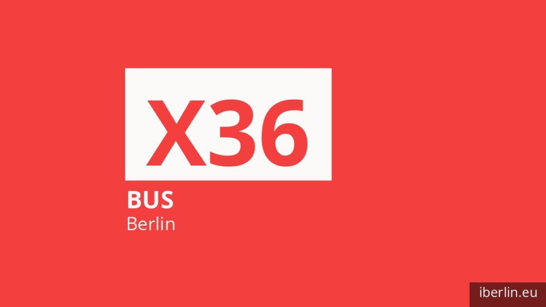 Bus X36 in Berlin