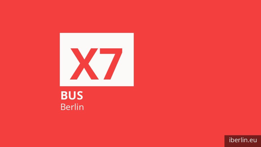 Bus X7 in Berlin
