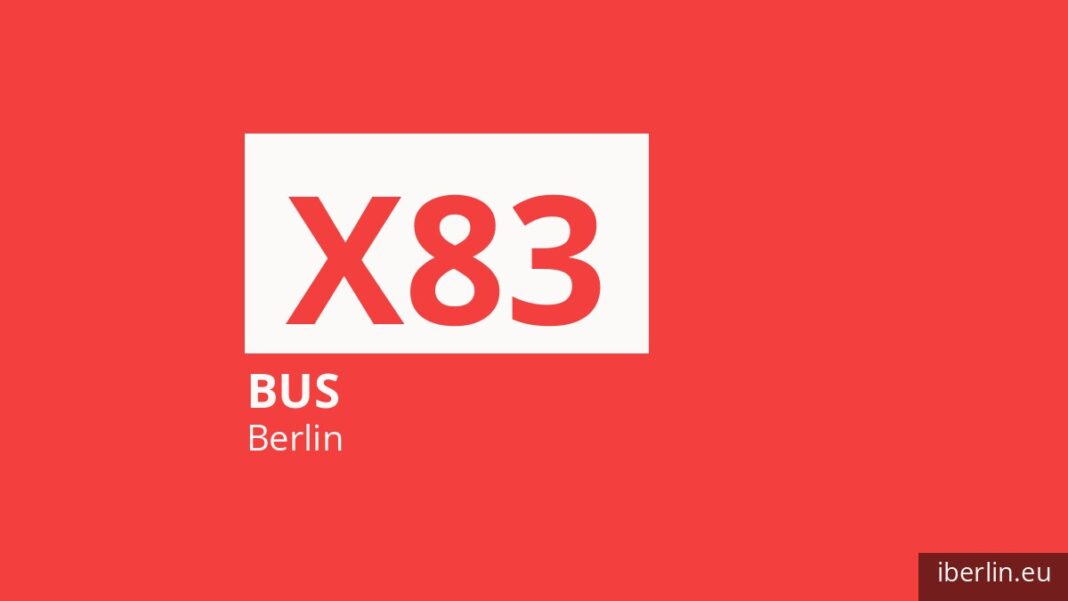 Bus X83 in Berlin