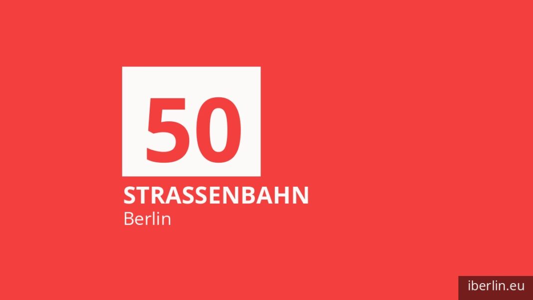 Tram 50 in Berlin