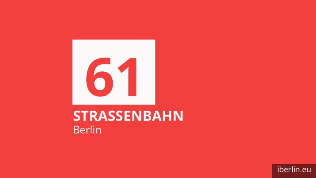 Tram 61 in Berlin