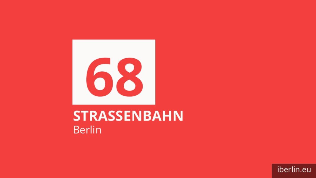 Tram 68 in Berlin