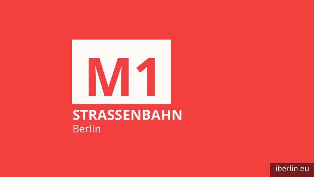 Tram M1 in Berlin