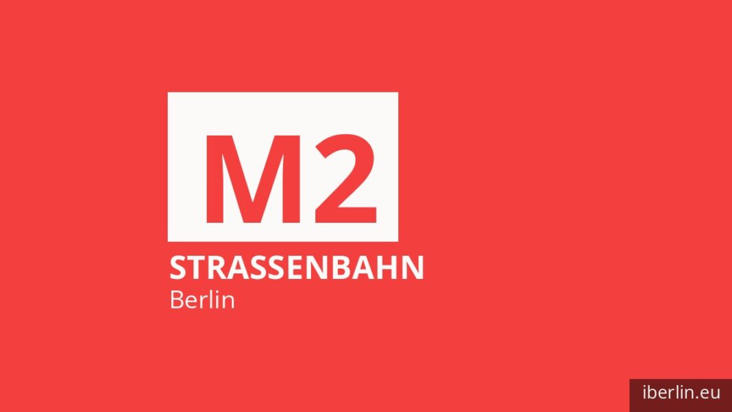 Tram M2 in Berlin