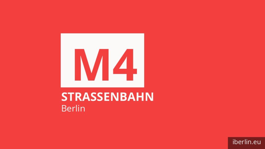 Tram M4 in Berlin