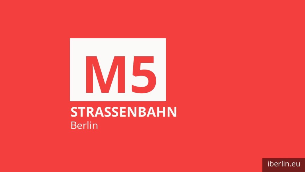 Tram M5 in Berlin