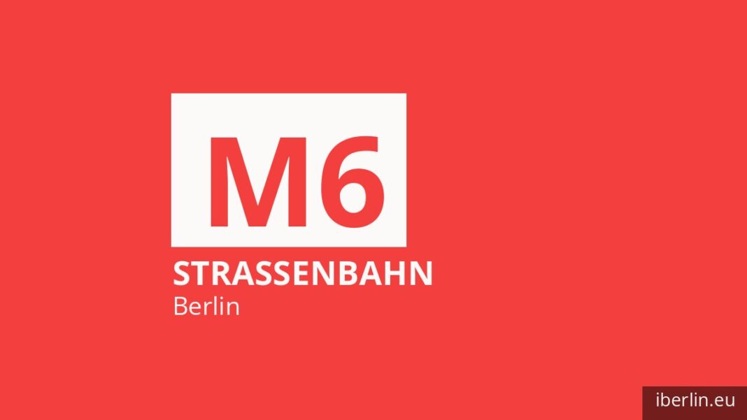 Tram M6 in Berlin