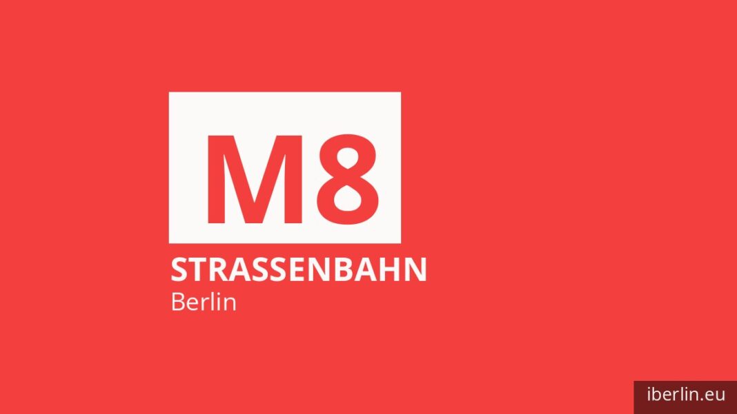 Tram M8 in Berlin